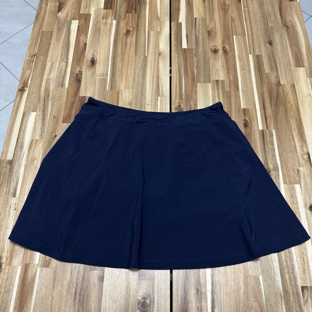Thereabouts Womens 3XL Blue Performance Stretch Tennis Pickleball Skort Skirt